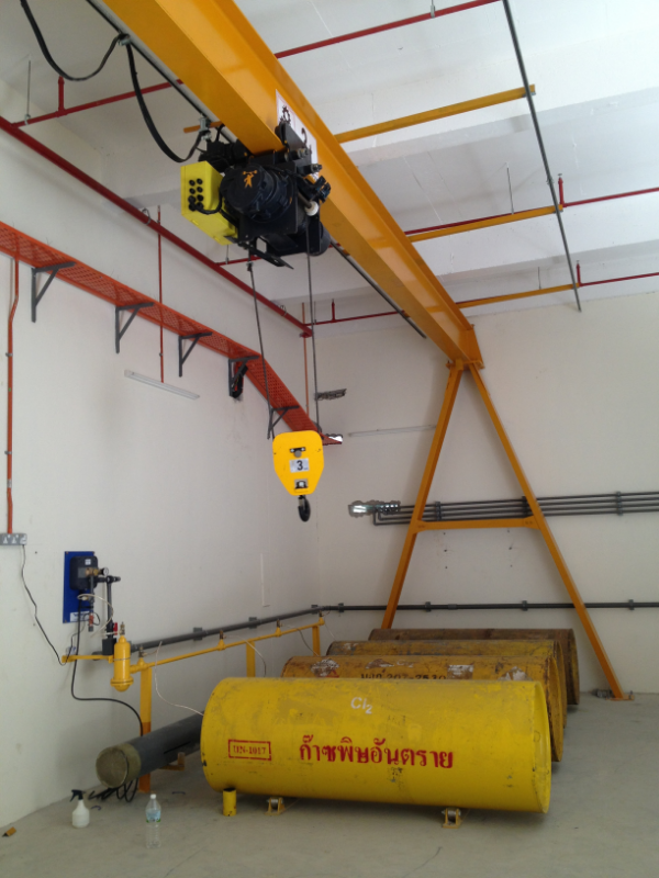Monorail crane