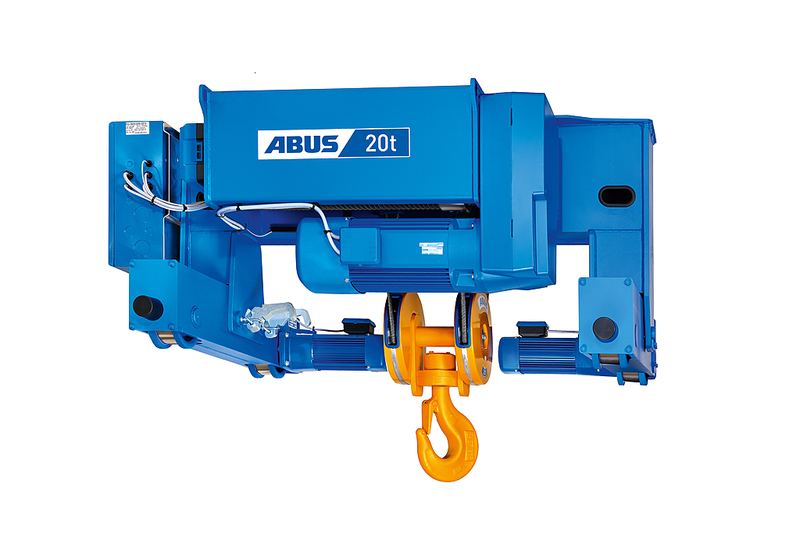 ABUS wire rope hoist, 20 tonne capacity
